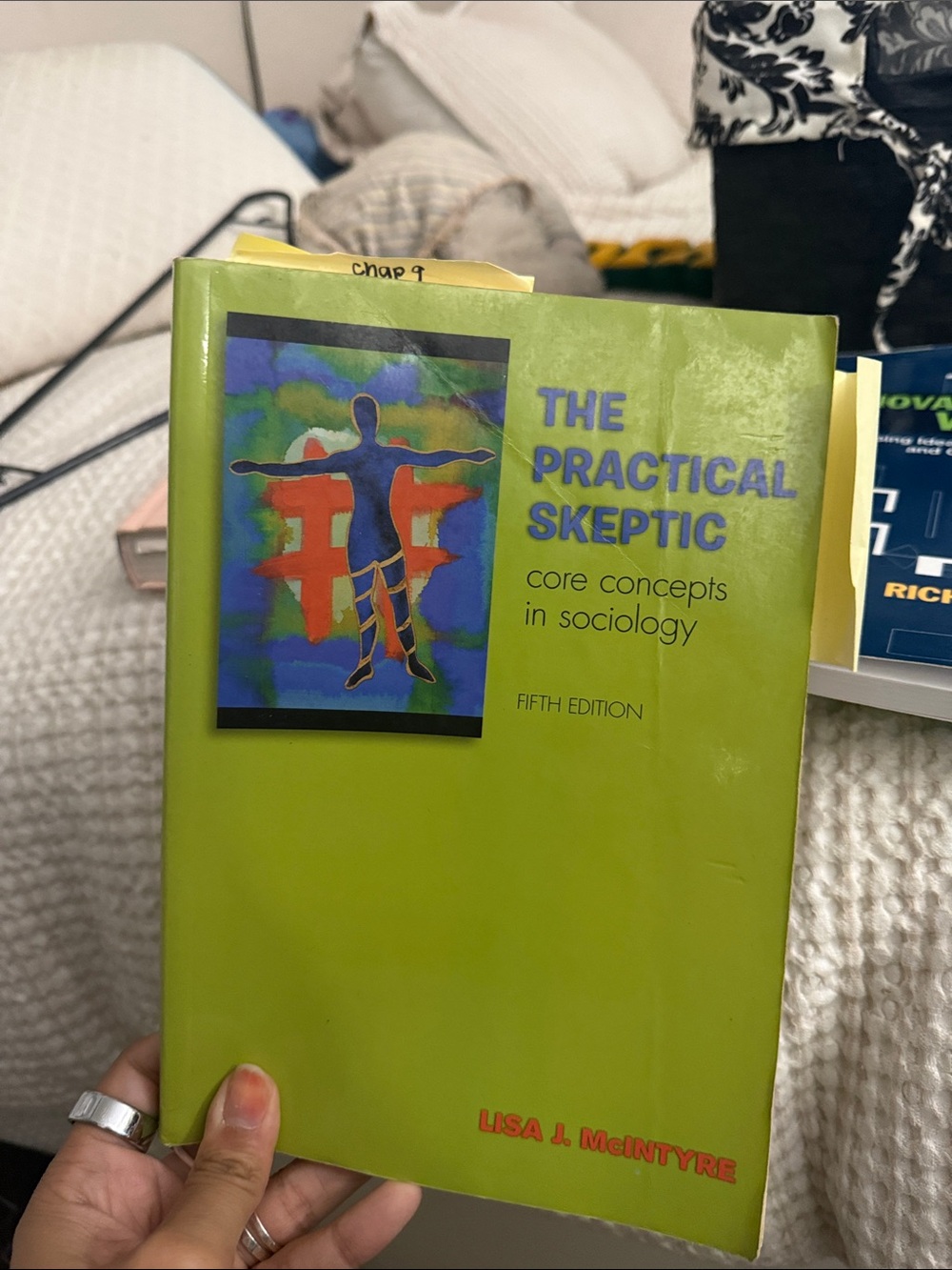 The Practical Skeptic by Lisa J. McIntyre - Lime Green Cover